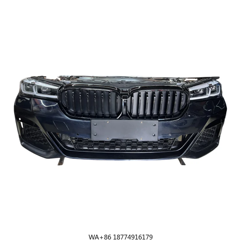 

Complete Front Body Kit LED Headlights for -5 Series G30G38 LCi Nose Cutting Assembly Used Front Bumper for G30/G38 Models