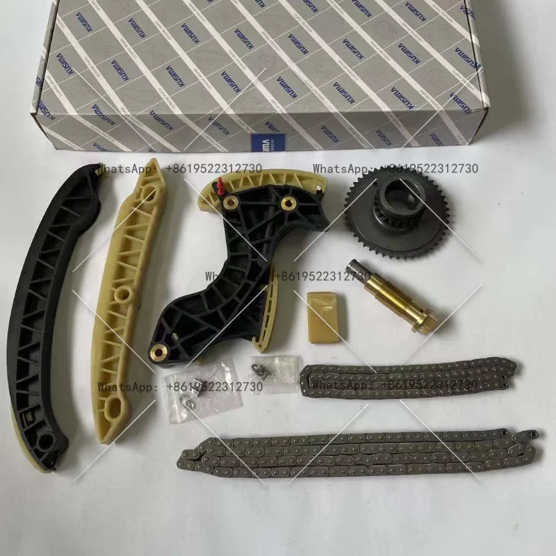

KUSIMA Factory Engine Timing Chain Kit for Mercedes-Benz M271 KOMPRESSO 1.8L C230 W203 L4 Old Year Timing Tensioner