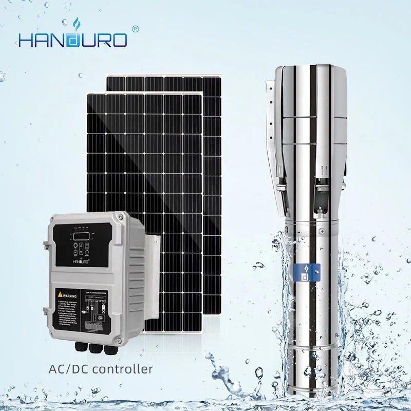 

5HP 88 Meters Solar Submersible Water Pump Irrigation Pumps 36m3/h Solar Irrigation Pump Deep Well Pump for 6'' Borehole