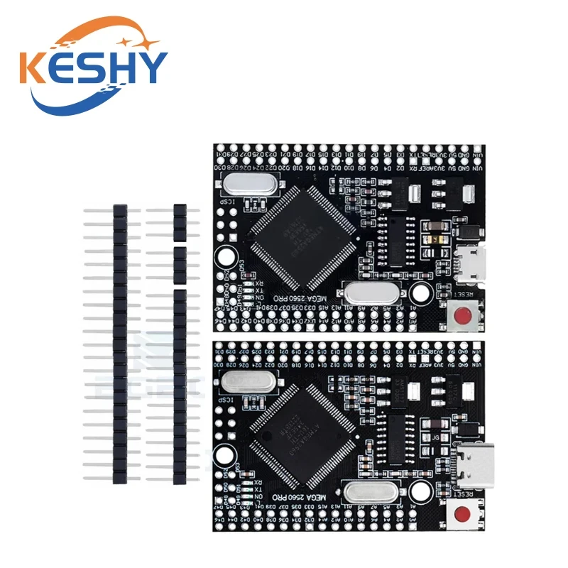 1PCS Mega 2560 PRO MINI 5V (Embed) CH340G ATmega2560-16AU with male pinheaders Compatible for arduino Mega 2560