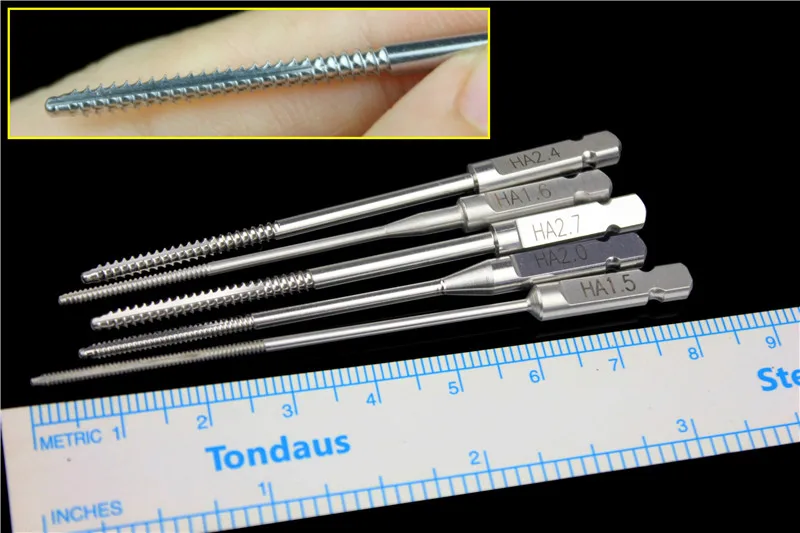 

Orthopaedic instruments medical screw tap tapping Ao quick change nail full set Cortical cancellous locking tapping device tool