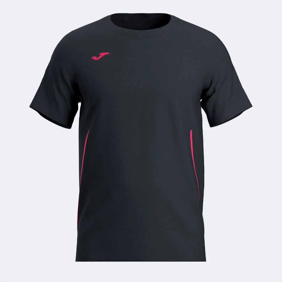 2025 verano hombres y mujeres joma cuello redondo camiseta transpirable manga corta hombre R-Night blanco y negro deporte camiseta de secado rápido