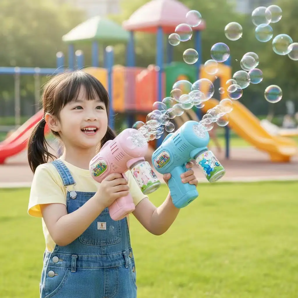 Automatic Bubble Machine – Bubble Blowing Toy for Children, Suitable for Ages 3 and Up, for Outdoor Weddings, Parties, Beach Toys, Easter Gifts, Christmas Gifts, and Birthday Gifts Loved by Both Men and Women (Bubble Liquid and Batteries Not Included)