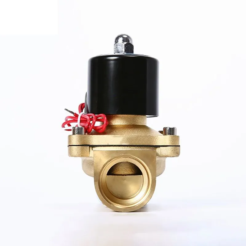 2W Series Normally Closed Electric 220V 24V 12v Brass Water Solenoid Valve with G/NPT Thread