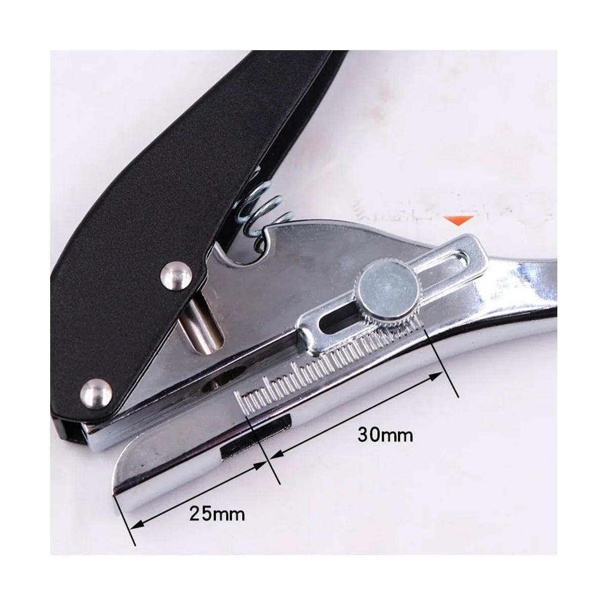 Edge Puncher carpenteria foro tondo 8Mm trapano a testa svasata perforatore strumento di carpenteria di dimensioni regolabili in PVC