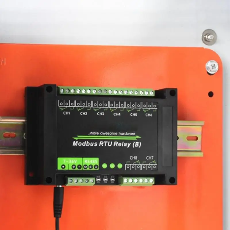 R53C 8 Channel Ethernet Relays Output Board 7V To 36VDC Input For Embedded Projects