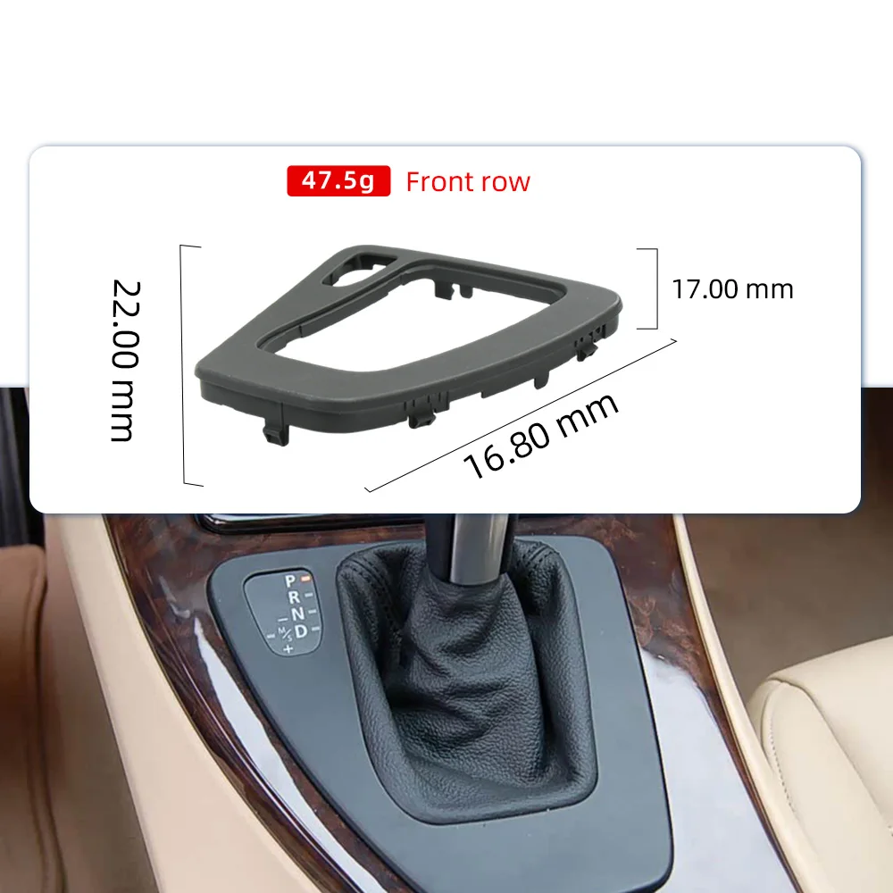 

For BMW 3 Series E90 E92 E93 F35 F30 F34 F32 F36 51167155643 Car Shift Lever Bezel Trim Gear Selector Switch Shifter Cover