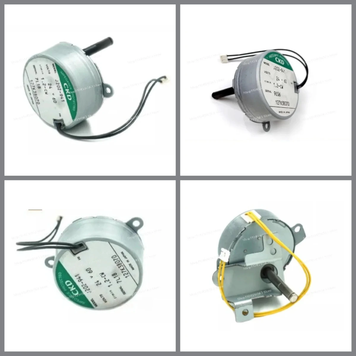 High-Stability CKD Series Motors - Models J202-735/736/217 & J204-041/042/037/038, Automation Drive