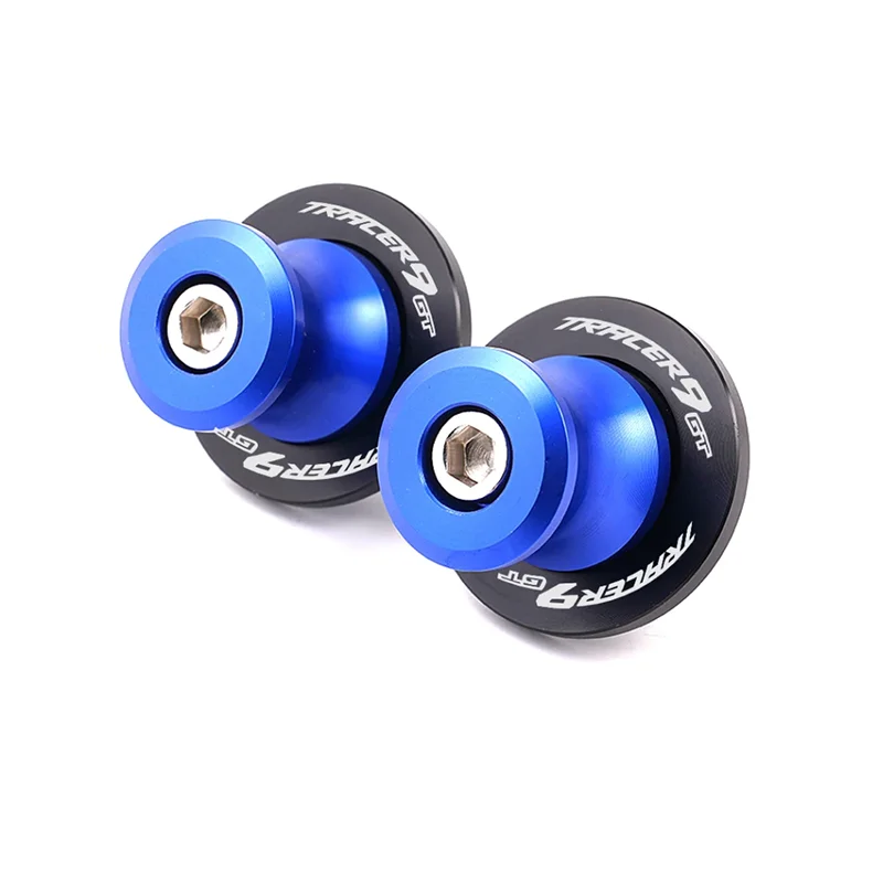 6 مللي متر لياماها الراسم 9 GT 9gt 2020 2021 2022 2023 TRACER9 الراسم 7 GT دراجة نارية Swingarm بكرات حامل مسامير المنزلق #5