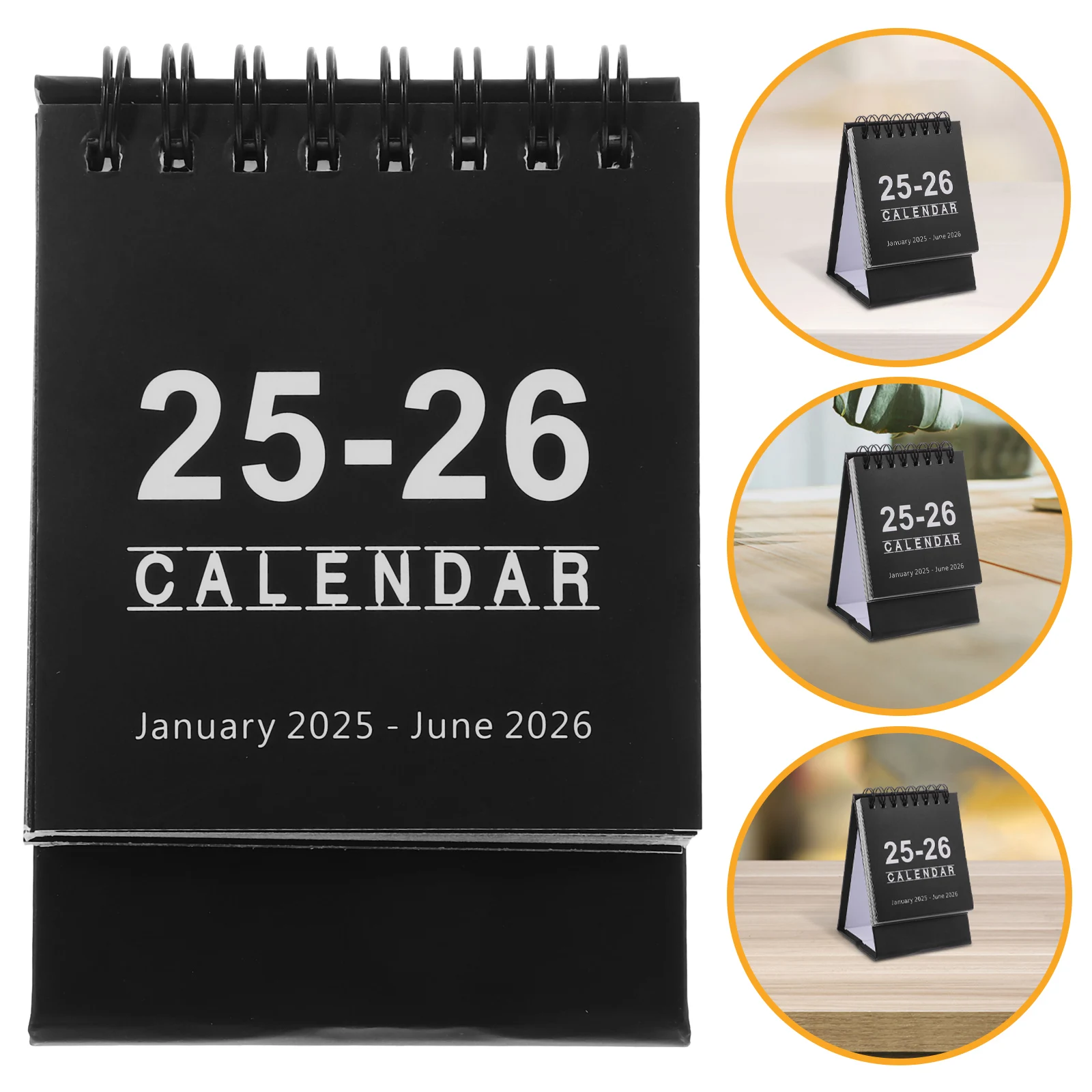 

Mini Desktop 2025-2026 Compact Flip For Office Desk Paper Planner Decoration Desk Calendar Small
