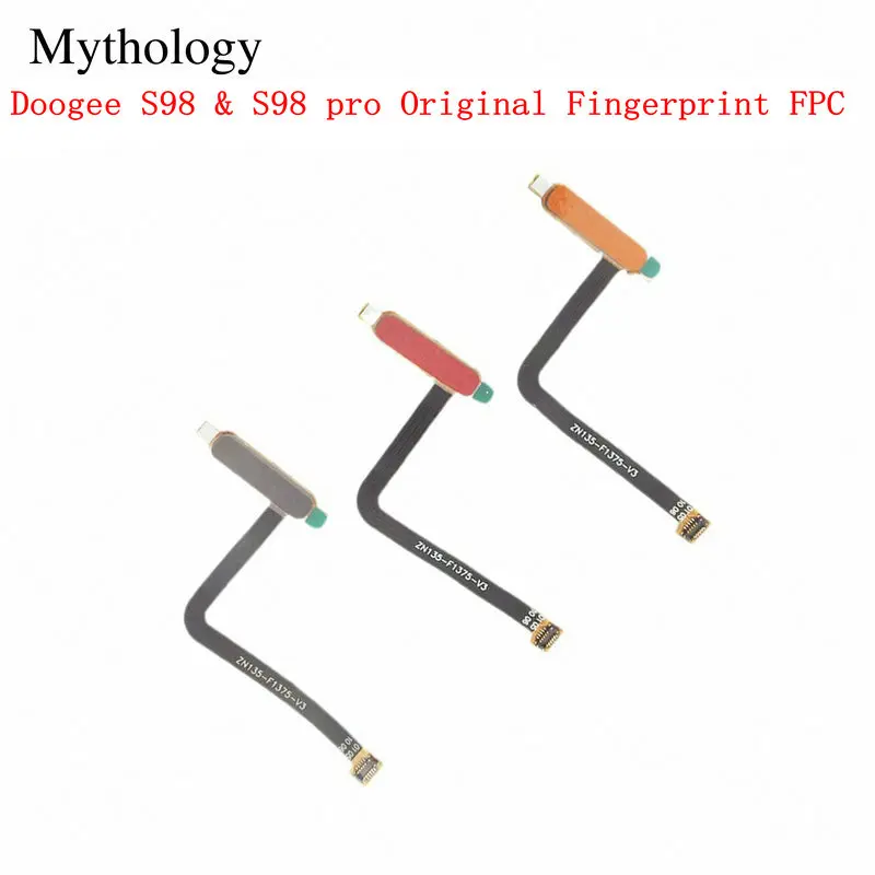 For DOOGEE S98 Pro S99 Fingerprint Sensor Button Flex Cable Mobile Phone Accessories