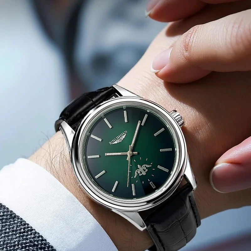 New Fashion Luxury Top Man Business Leather Watch Men High Quality Quartz Watches Students Wrist Watches Gifts Reloj Hombre Hot