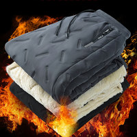 Winter Men Pant Cashmere Thicken Fleece Windproof Sweatpants Men Joggers Cotton Warm Pants Male Waterproof Thermal TrousersWinte