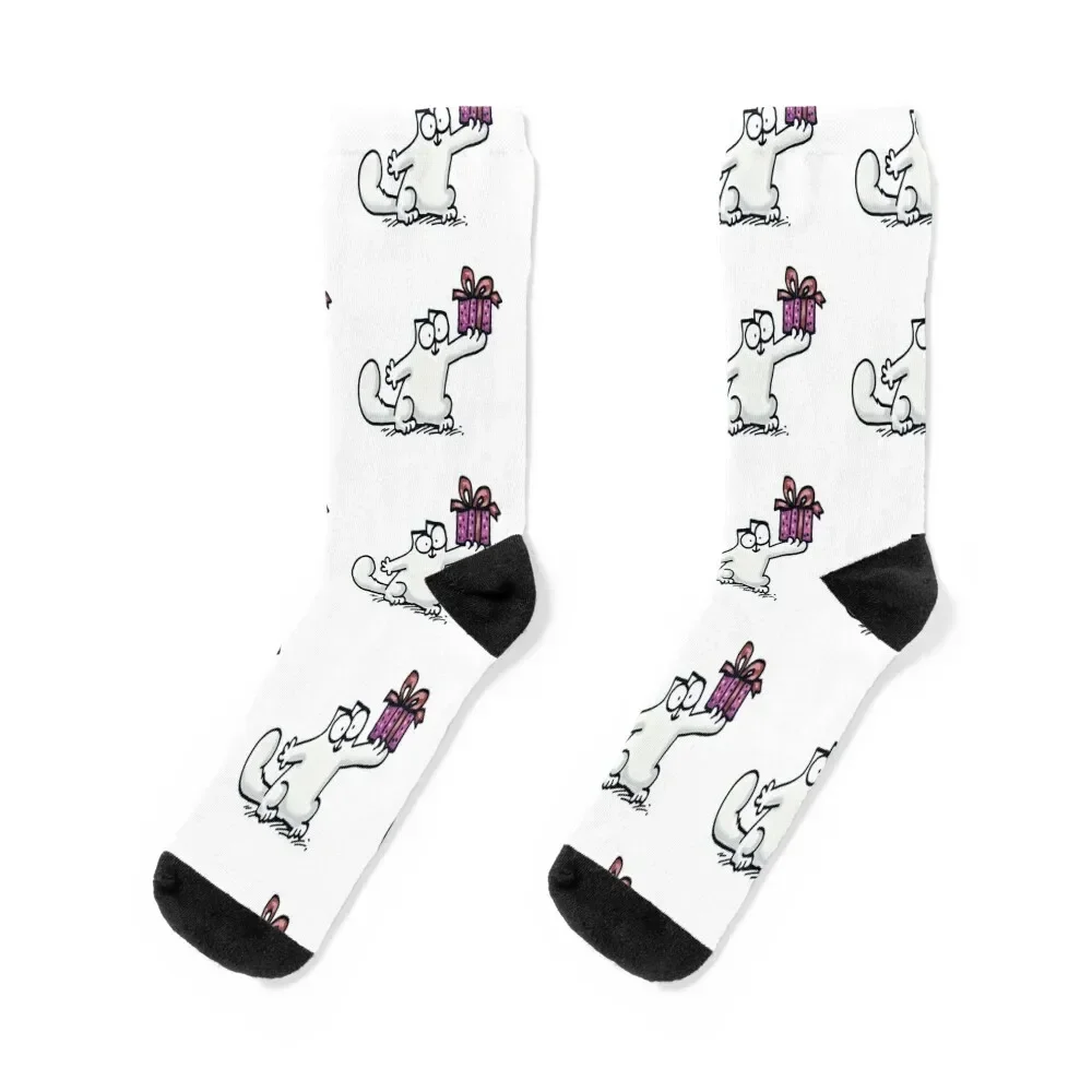 

Smon's cat Socks Hiking boots golf Women's Socks Men's