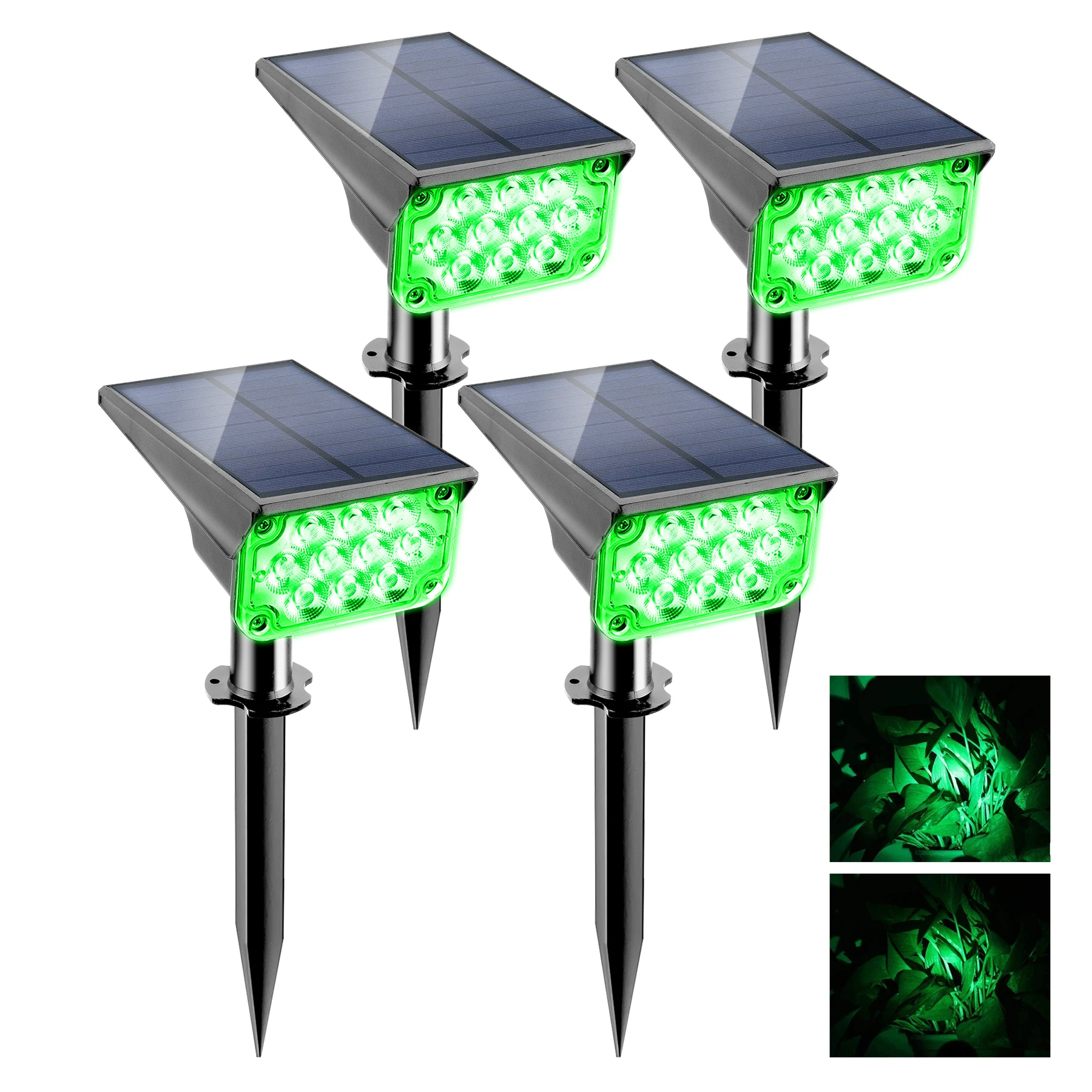 1/2/4 Pcs Solar Gre… - image