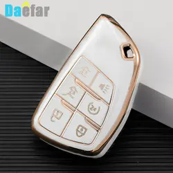 5 6 Buttons TPU Key Case Car Fob for Buick ENVISION S Plus Avenir for Chevrolet Tahoe Suburban for GMC Yukon 2020 2021