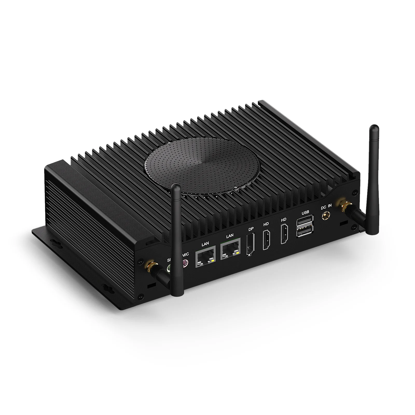 HYSTOU-Mini PC avec ventilateur industriel, refroidissement extrême, boîtier d'ordinateur, modèle compact, Windows 11, processeur Intel Core i3 10110U, livraison gratuite