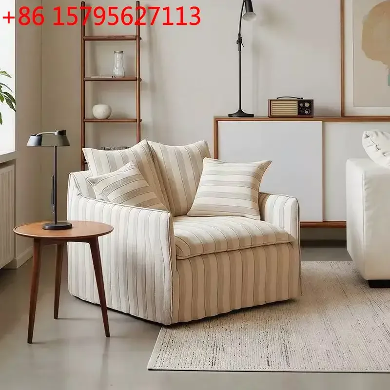 

Nordic minimalist designer single sofa small apartment chair living room balcony bedroom lazy sofa leisure back chair