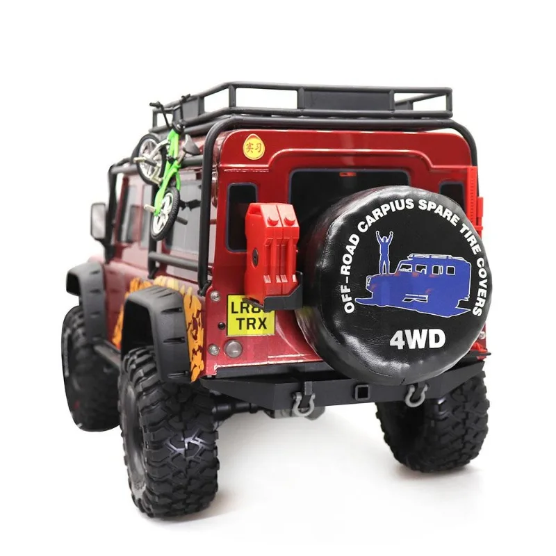 1/10 RC الزاحف سيارة غطاء الإطار الاحتياطي ل Traxxs TRX4 المدافع برونكو محوري SCX10 90046 RC4WD D90 VS4 جيمي شيروكي K10 TF2 TRX6