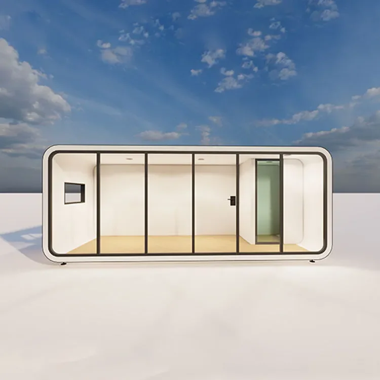 Pré-fabricado Mobile Container Home Office, pré-fabricado personalizado Shopping, Home Stay Hotel, 20ft