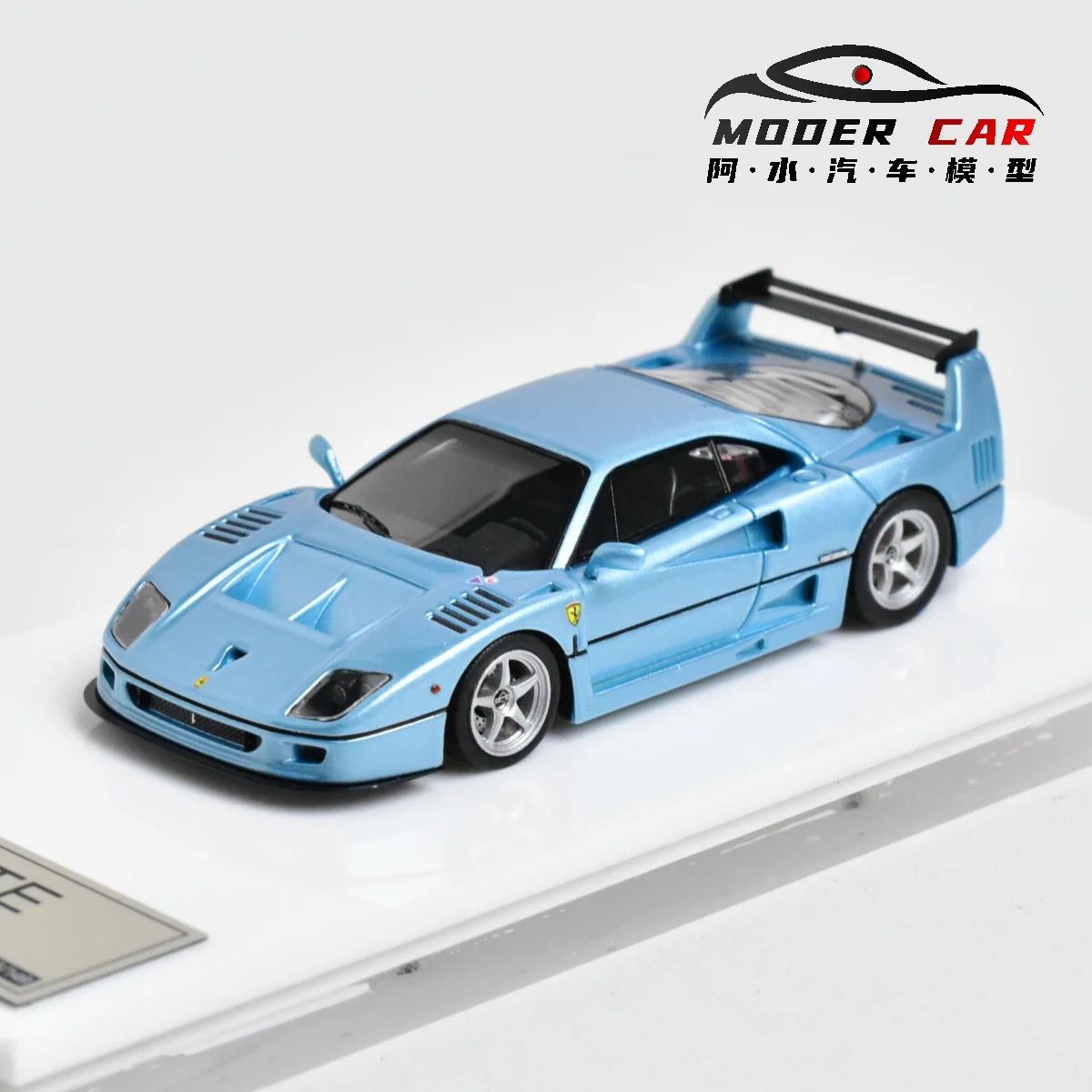 DMH 1:64 F40 GTE الراتنج دييكاست نموذج سيارة