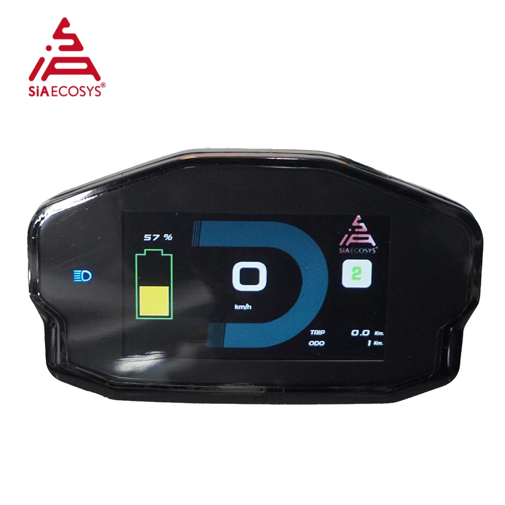 SIAECOSYS-velocímetro de pantalla para patinete eléctrico, dispositivo DKD TFT con comunicación CAN-BUS, nuevo