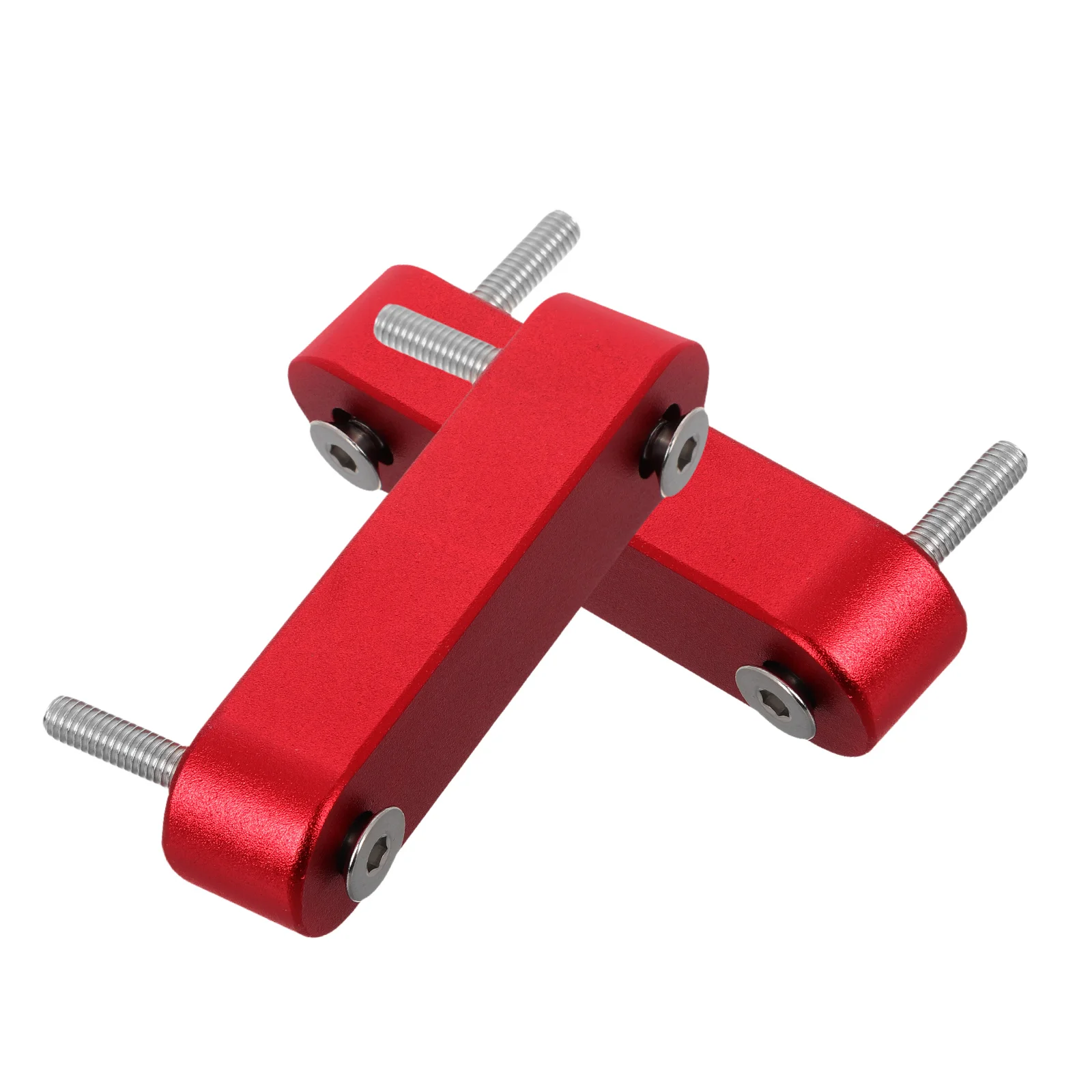 

2pcs Aluminum Height Adjuster Ventilation Spacers Front Hood Riser Insulator Durable Heat Dissipation Car Engine Hood Guard