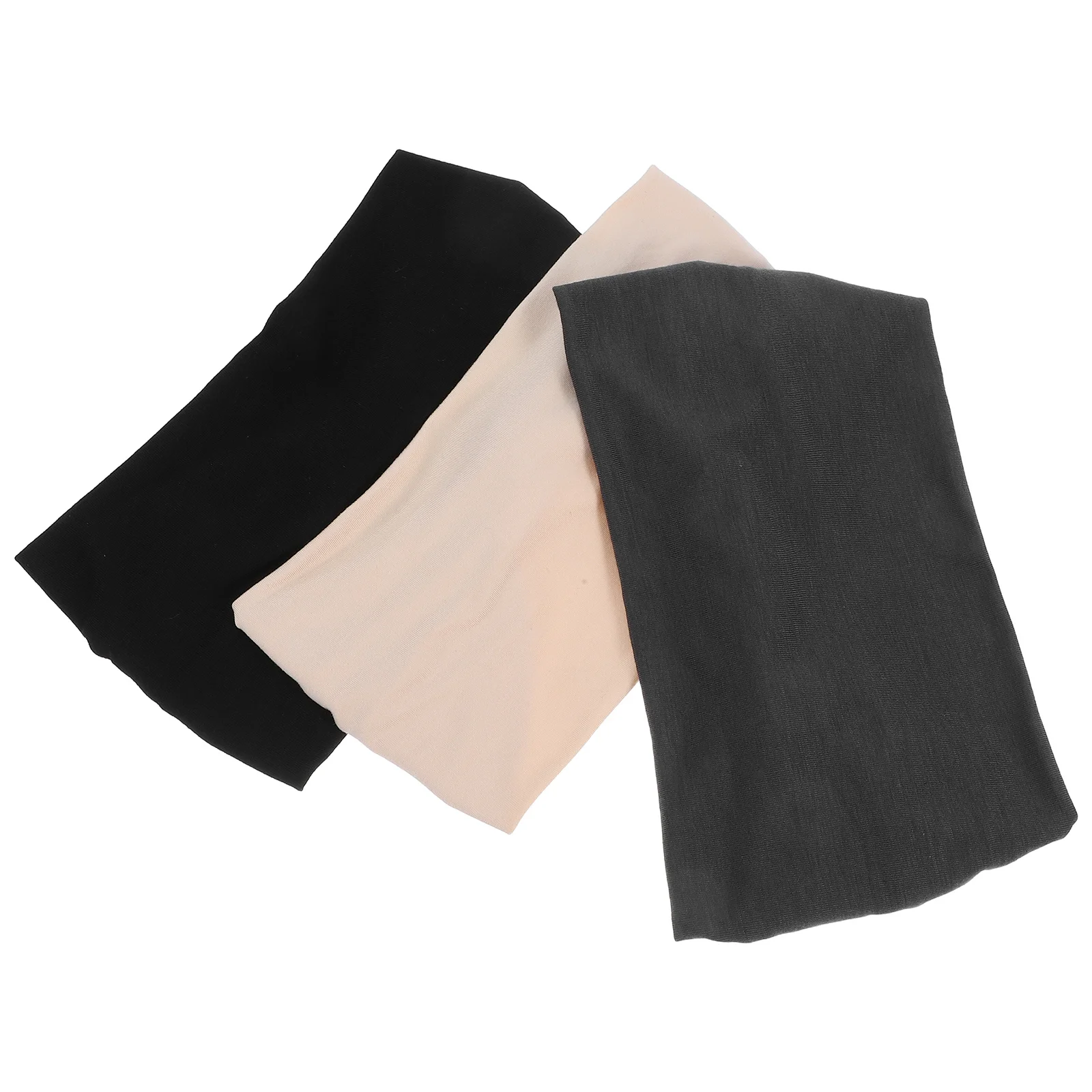 

3Pcs Women Wide Elastic Headbands Knotted Stretch Sweatproof Non-Slip Hair Bands for Sports Workout Fitness Headbands for Women