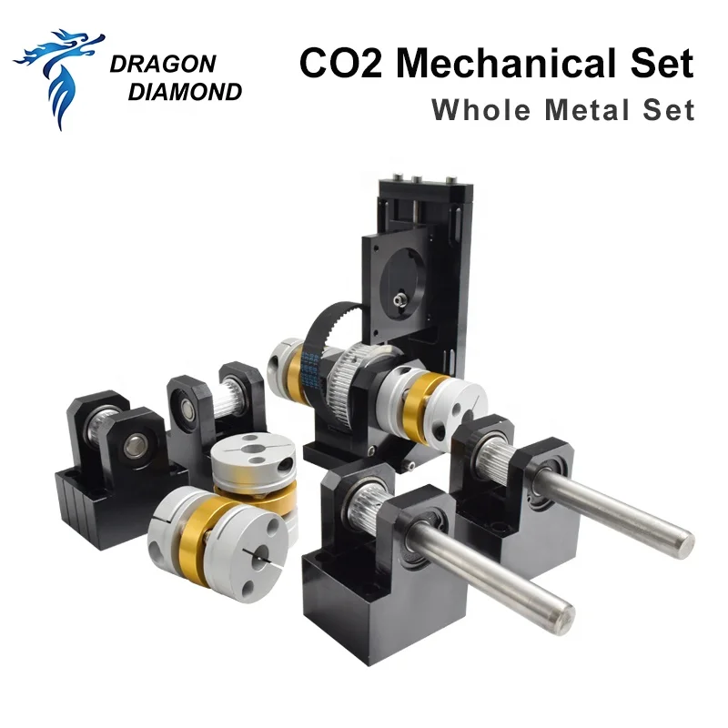 قطع غيار معدات ليزر Co2 مكونات قطع الغيار الميكانيكية طقم القطع بالليزر لآلة النقش بالليزر Co2 #3