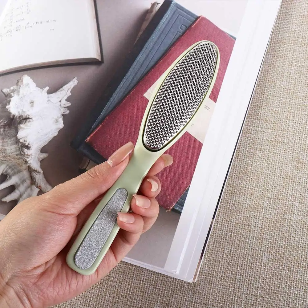 

Grater Double Side Foot Rasps File callus scrub Cuticle Cleaner Foot Scrubbing Brush Foot rubbing board Easy to carry