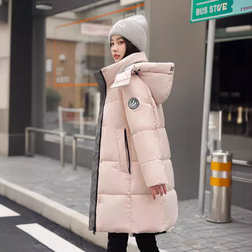 New Casual Fashion 2025 Parka invernale femminile per cappotti da donna Parka lungo e spesso Giacca da donna Abiti femminili