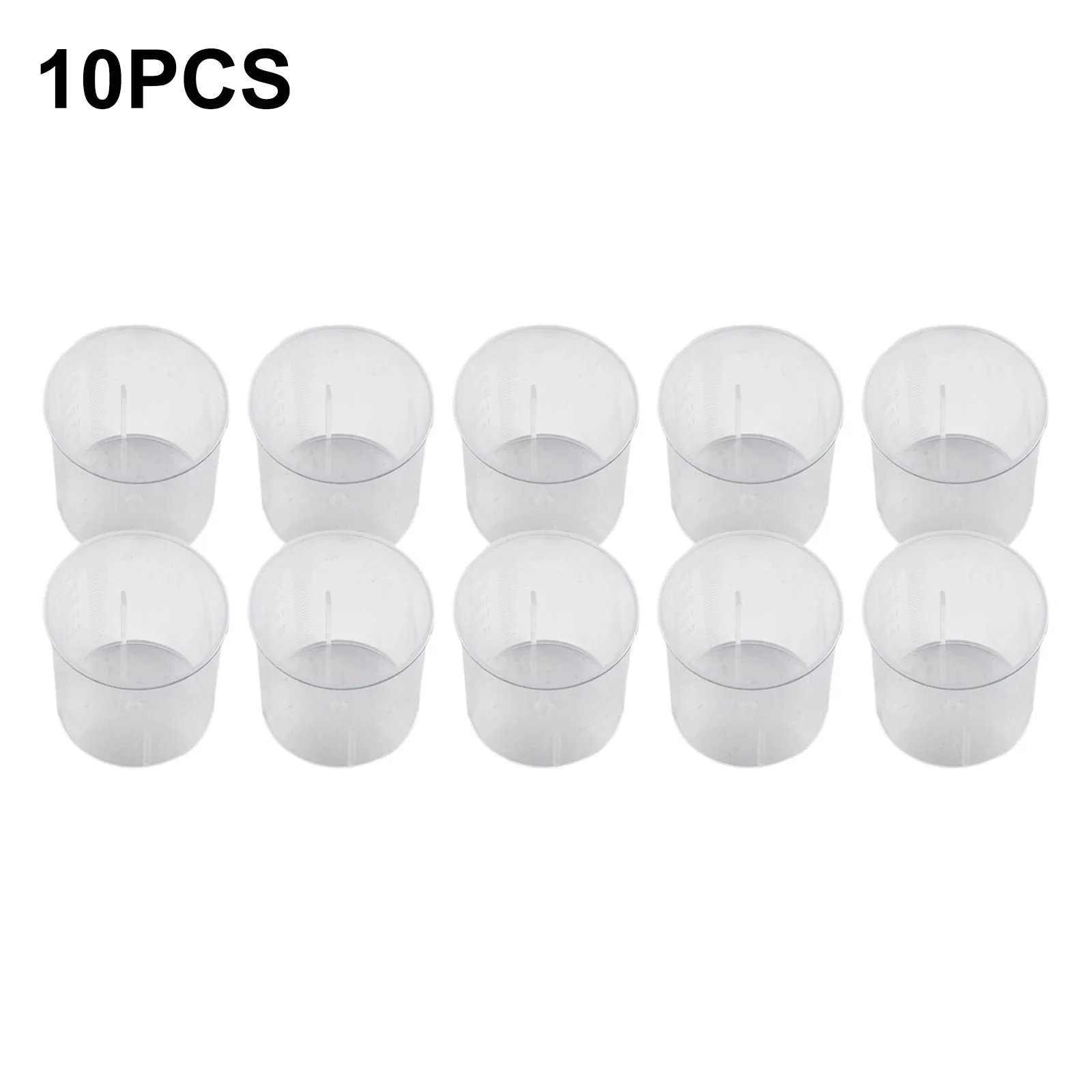 Small Premium Clear Plastic Graduated Measuring CupTransparent Mixing Cup Pour Without Handle Kitchen Tool Baking Tools