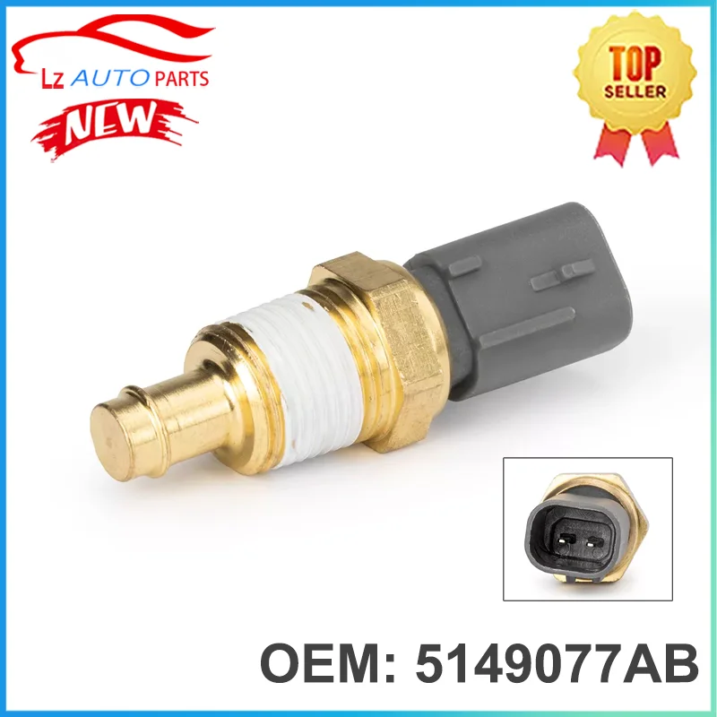 

Engine Coolant Water Temperature Sensor 5149077AB 5149077AA for Chrysler Dodge RAM Challenger Durango Nitro 5149096AB 5149096AA