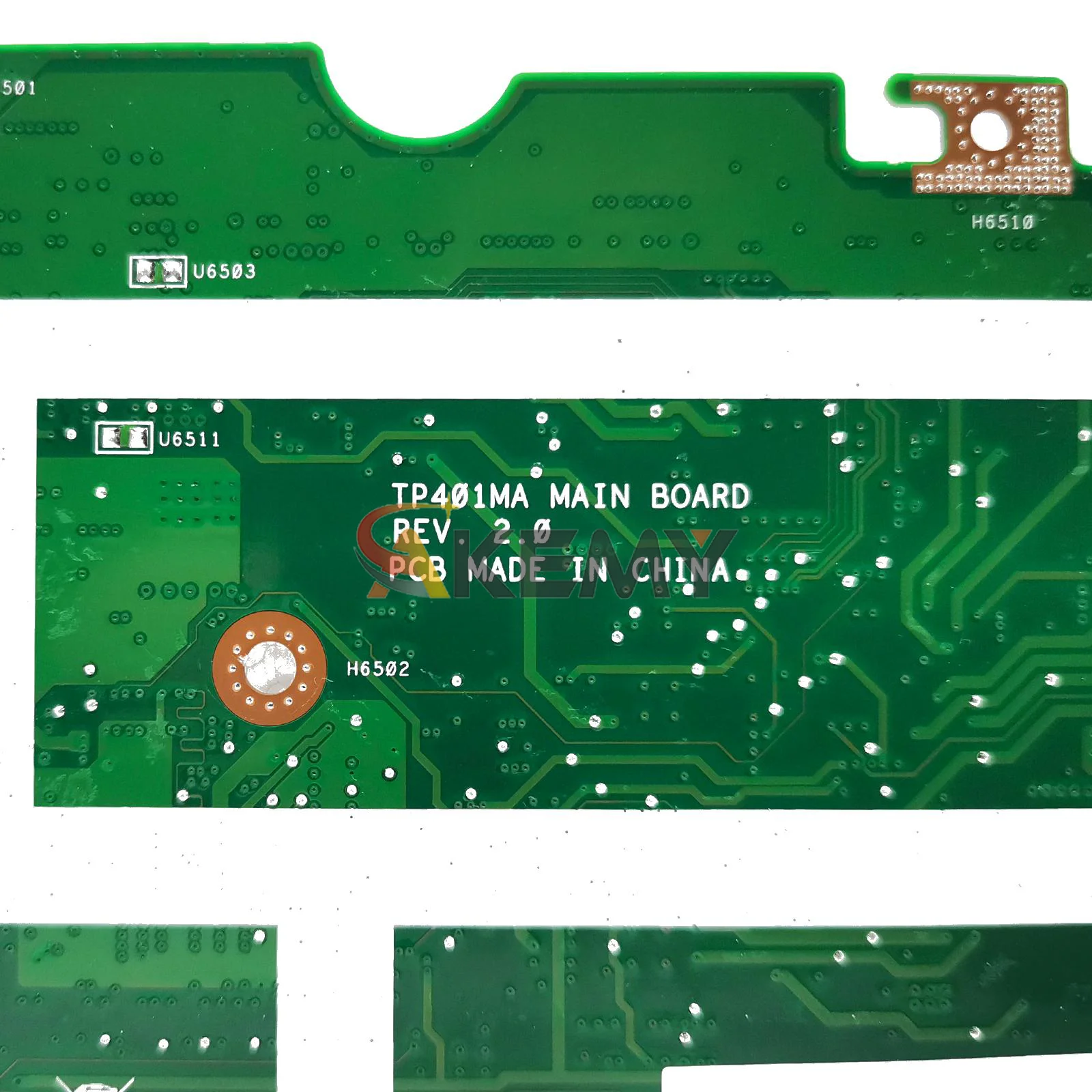 Placa base para ordenador portátil TP401MA para ASUS VivoBook Flip TP401MA TP401M TP401MAR R406MA TP401MAS J401MA con CPU Celeron stk