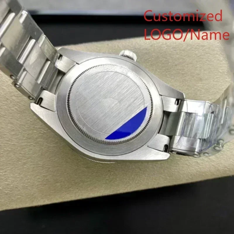 A11 Store Customized Watch  Mechanical Automatic Watches Fashion Sport Mens Reloj Hombre Gold Black Blue Ceramic view 5