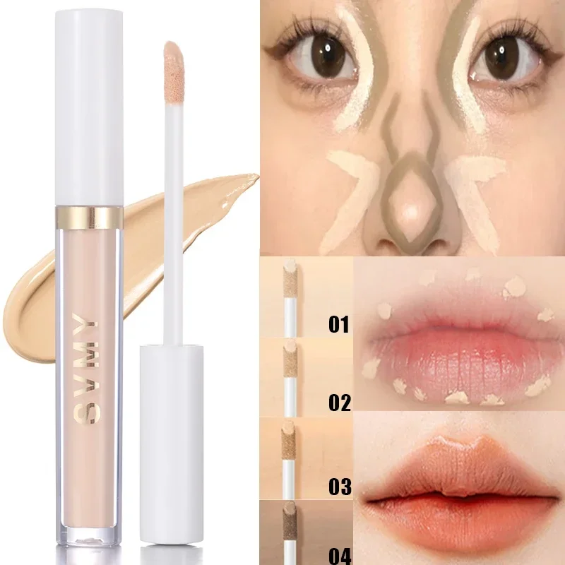 Waterdichte Vloeibare Concealer Stick Wijzigen Huidskleur Hydrateren Hervormende Concealer Cover Acne Vlekken Donkere Kringen Foundation Crème