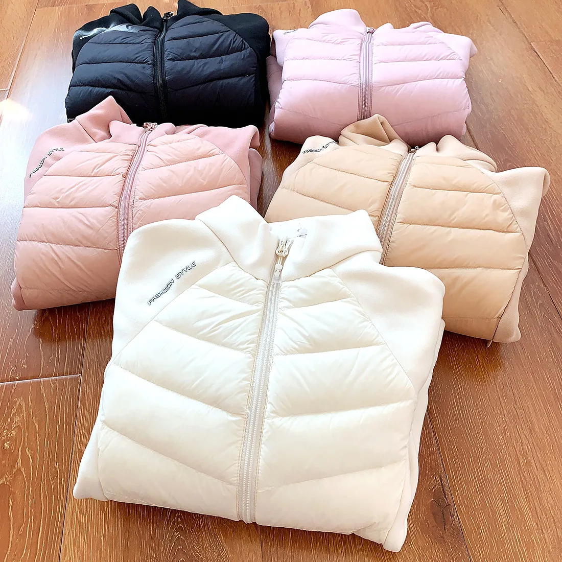 Lightweight Stand Collar Women Down Jackets Autumn Winter 90% Down Patchwork Slim Fit Warm Coat Female Casual Bottom Inner Liner