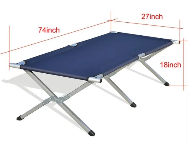 Folding Camping Cots for Adults Heavy Duty Portable Sleeping Cot for Camp Office Use