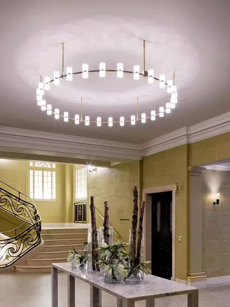 Modern Gold Black Classical Ceiling Pendant Lights Lustre Home-applicants LED G9 Dimmable Indoor Lights For Living Room