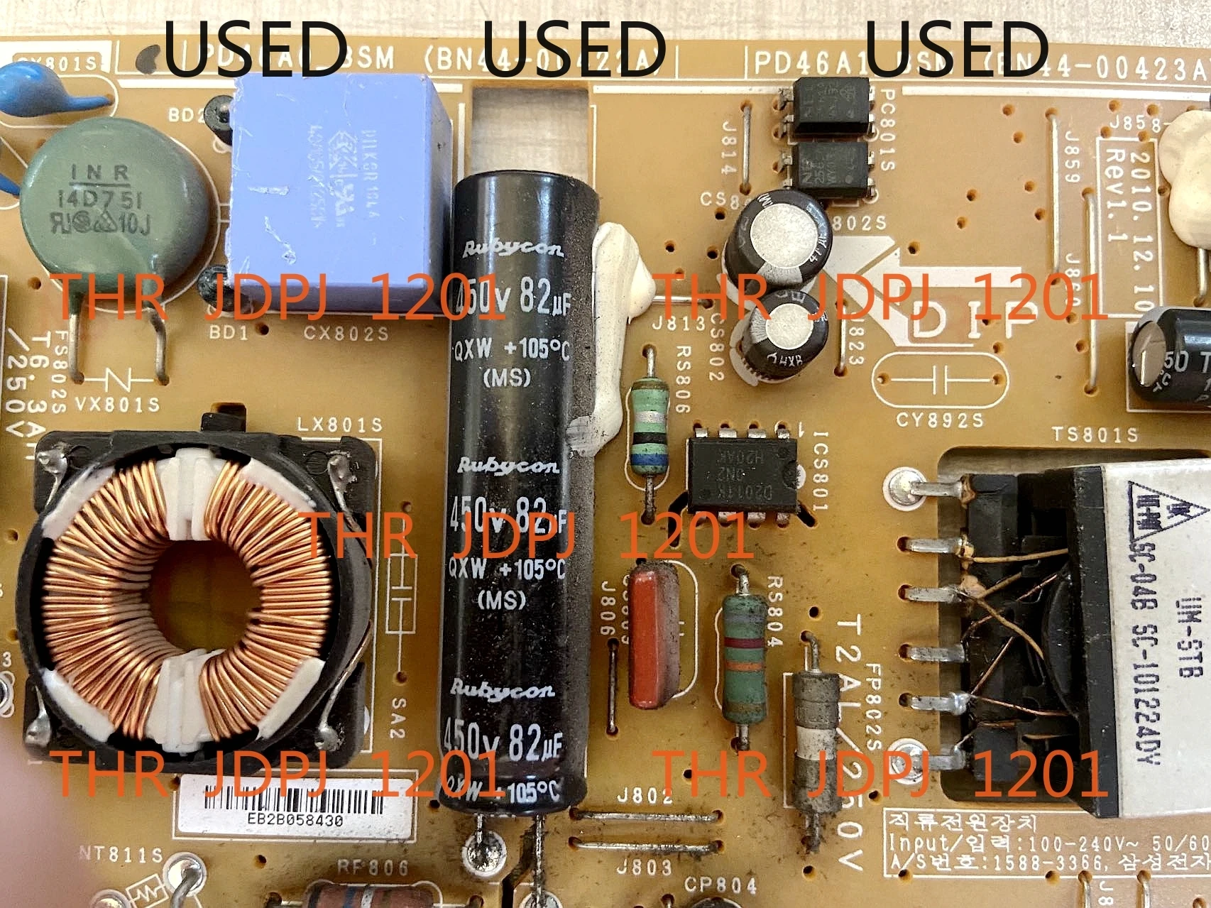 DB T-CON BN44-00422A Para UN40D5500 UN40D6000 UN46D6003 UN46D6300 UN46D6050 UE37D5520 UE37D5000