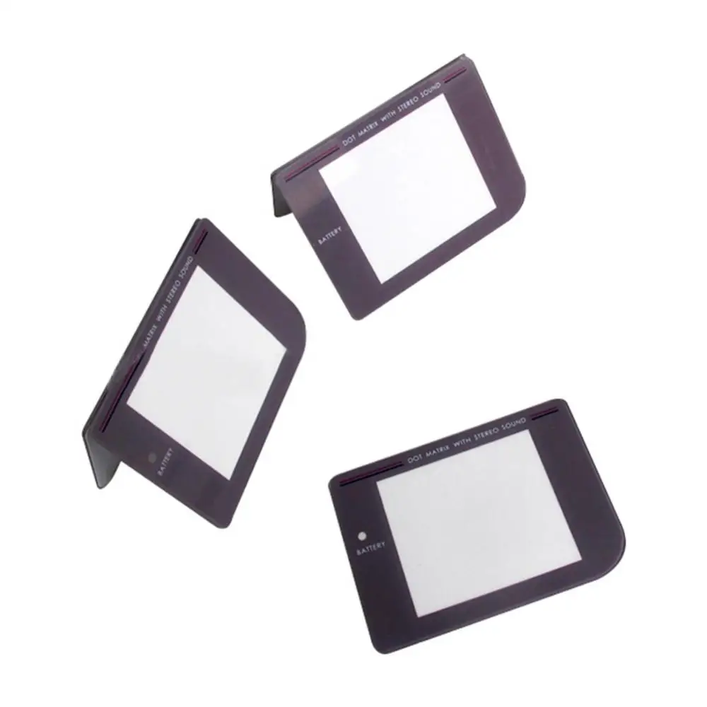 Replacement Protective Game Console Plastic Glass Screen Lens Cover for  GB/GBC Gameboy Display Screen protector