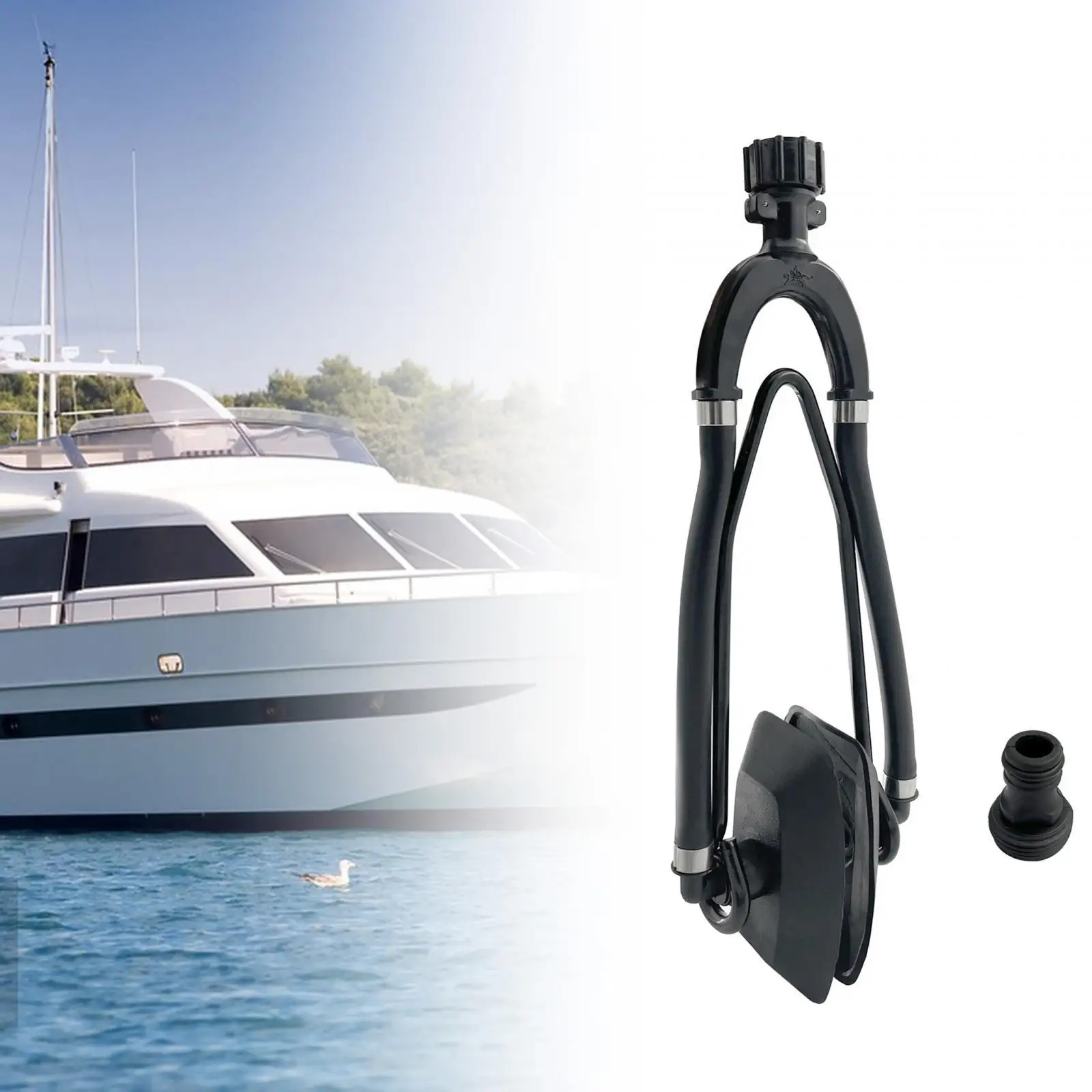 

Outboard Motor Flusher Marine Ear Muff Rectangular Universal Flow