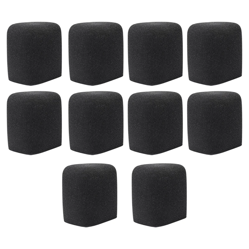 10Pcs Windscreen Microphone Sponge Foam Cover For LEWITT LCT240 249PRO 260 449 640 840 Condenser Microphones