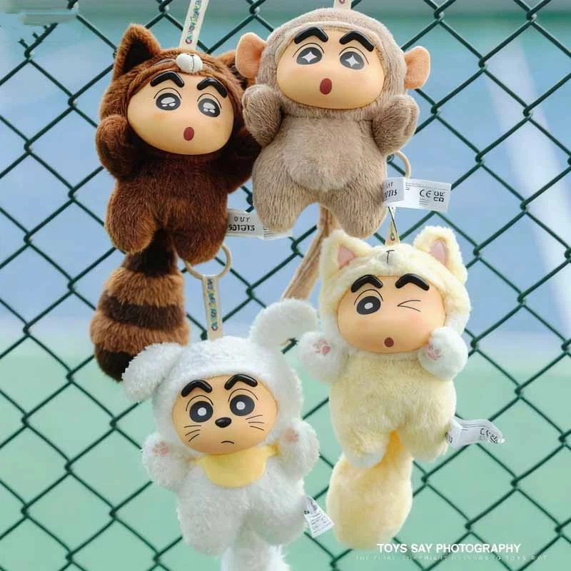 

【Spot】52toys Crayon Shinchan Big Tail Series Plush Blind Box Cute Mini Doll Bag Charm Keychain Decoration Trend Toy Girl Gifts