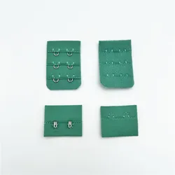 6 units/Lot L4.70xW3.20cm 3 Row 2 Columns Bra Closure Extention Buckle DIY Clothing Underware Expander Hook Extender