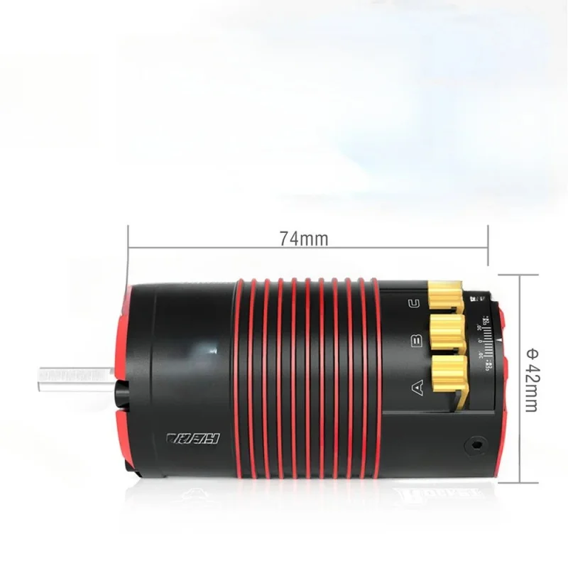 

Rocket V2 4268 4274 2700KV 2450KV 2150KV 1850KV 1550KV 2200KV 1950KV Sensored Brushless Motor For 1/8 RC On-Road