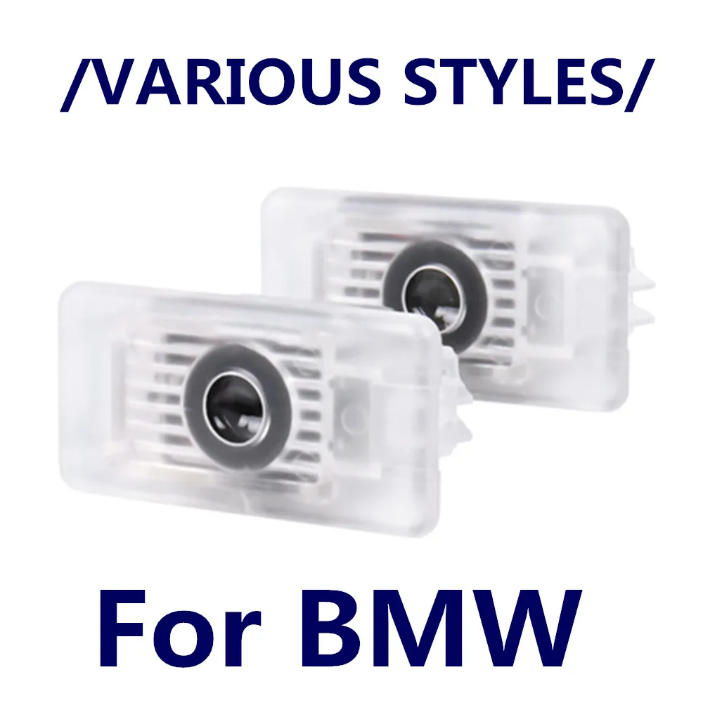 2PCS For BMW 1 3 8 Series X7 G07 F40 G20 G21 G29 Z4 LED Car Door Logo Projector Welcome Ghost Shadow Light Auto Accessories