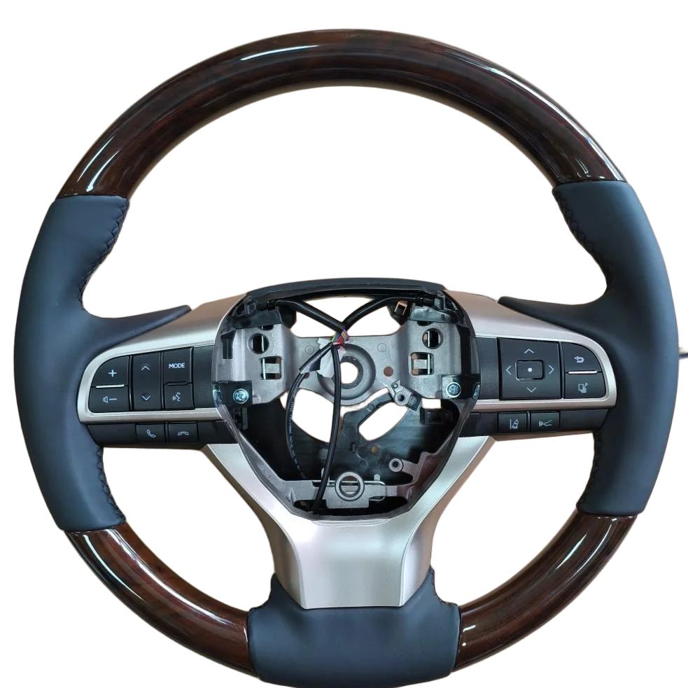 FR Levell  Ls460 Carbon Fiber Racing-Style Steering Wheel with a Sporty Design, Suitable for  Is350 Es, Includes Horn