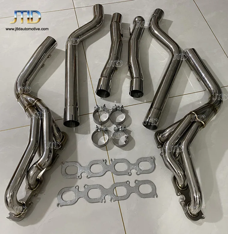 

High Performance Stainless Steel Exhaust Manifold Headers for Mercedes W204 C63 AMG M156 Turbo Upgrade Exhaust Pipes