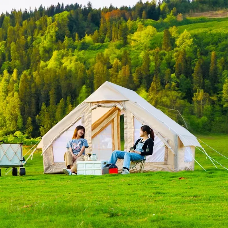 

Weatherproof Outdoor Family Marquee House Wild Quick Inflatable Camping Tent Air Easy To Assemble